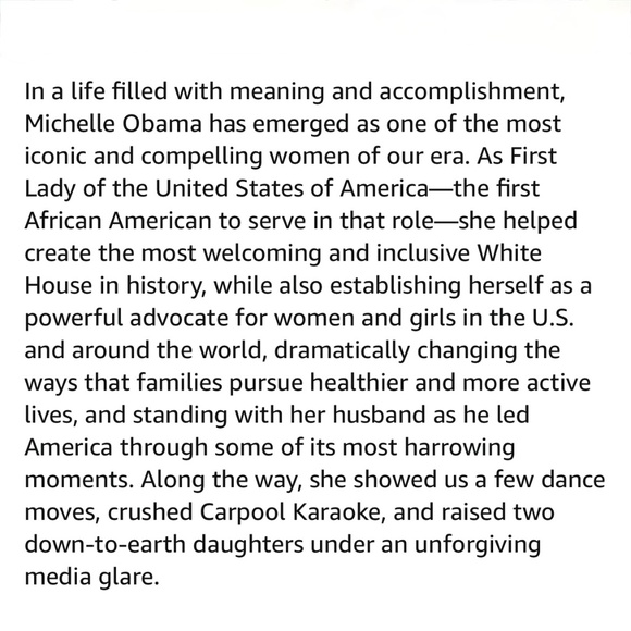 ✶FREE✶ ⇥·Becoming·⇤ Michelle Obama | Hard Cover Book + Hardback Copy Edition - Picture 12 of 16